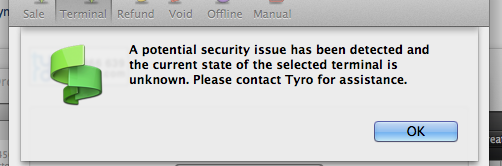 Error 'Potential Security Issue' displaying when I attempt a ...