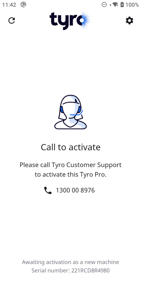 How on device activation works on Tyro Pro